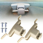 2Pcs Sun Visor Clips Holder Bracket Mount For BMW 3 5 7 Series E46 E38 E39 E53 X5 Interior Beige Sun Visor Clip Holder