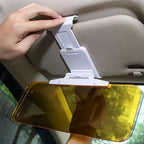 Car Sun Visor Goggle Night Vision Driving HD Anti Sunlight Dazzling Day Mirror UV Fold Flip Down Clear View Interior Mirrors Ama