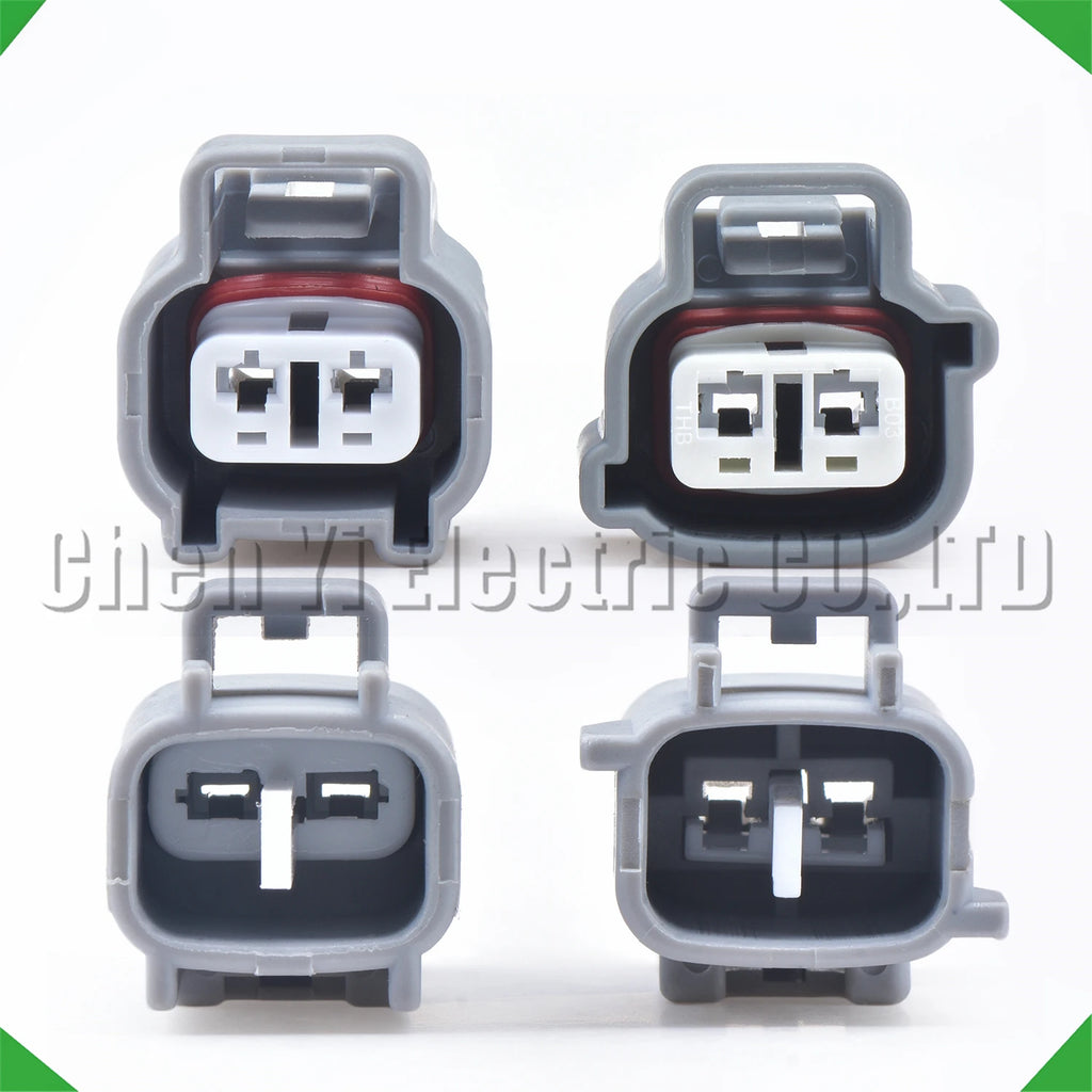 2 Pin Automotive Fog Socket Lamp Plug Turn Signal Light Connector 6189-0175 90980-11019...