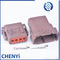 brown Deutsch 12 Pin Sealed waterproof connector DTM06-12SD DTM04-12PD Automotive Connector Heavy Truck Wiring Harness Plug