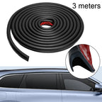 1PC RV Rain Gutter 1/2" Height Drip Rail PVC Rain Strip Roof J Shape Rain Gutter Soft Rubber Strip RV Water Guide Strip