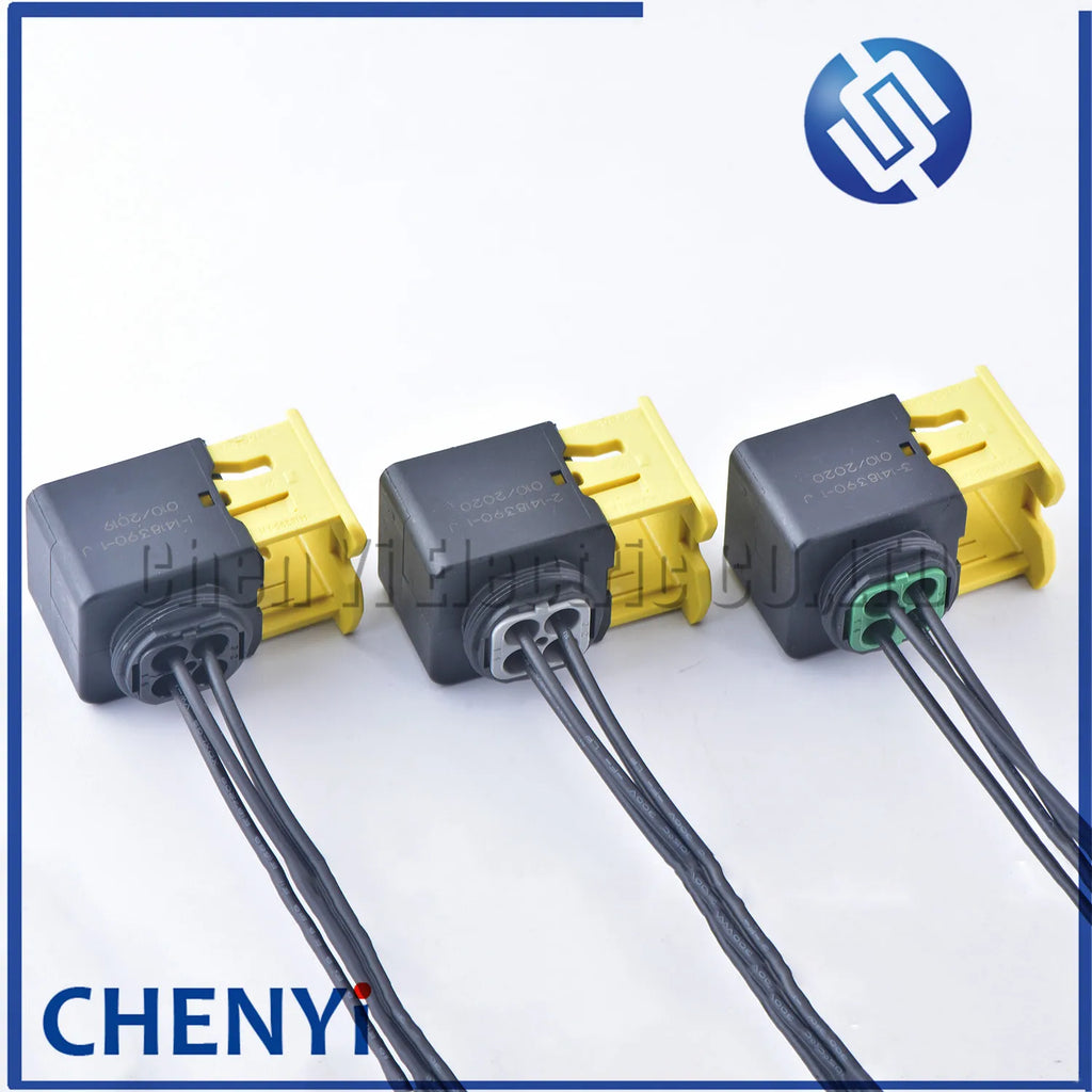 4 Pin New Energy Connector Harness Plug Nitrogen oxygen sensor plug 1-1418390-1 2-1418390-1 3-1418390-1 4-1418390-1 15cm wires