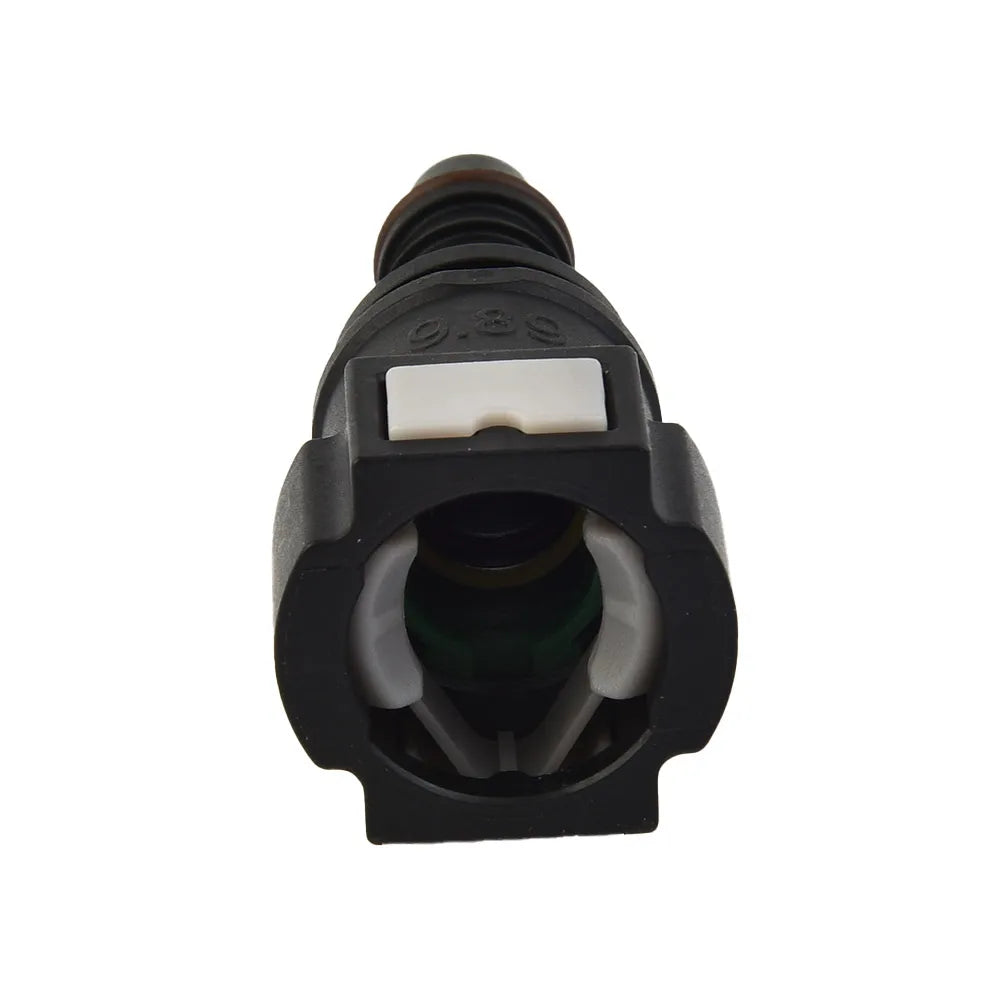 Car Fuel Line Coupler Hose Quick Connect Straight 9.89mm ID8 Car Fuel Line Hose Pipe Coupler Quick Release Connector SET