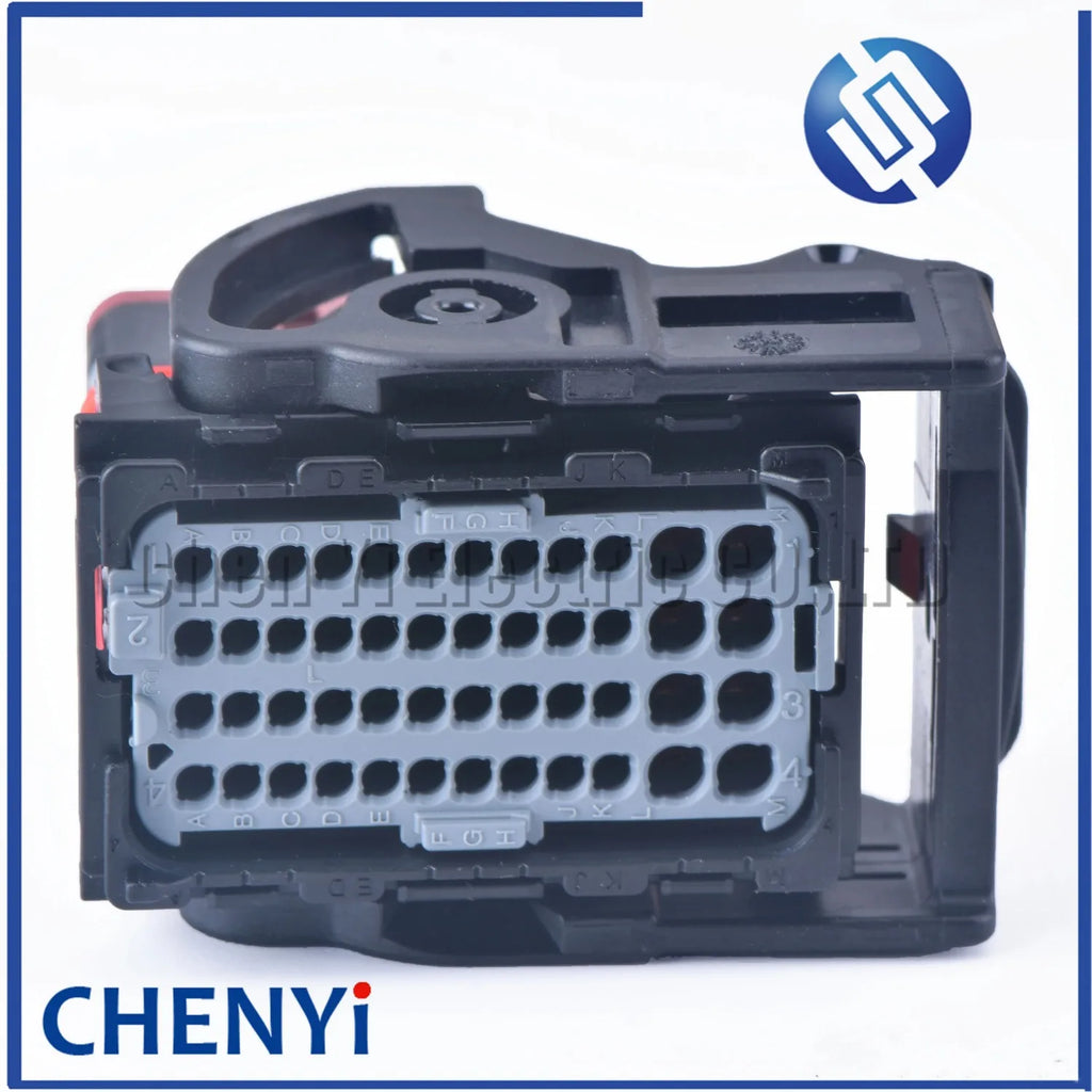 Brown 48 Pin way Receptacle Hybrid Modular Wiring Plug ECU connector With Pins 64320-3319 64319-1301 643201319