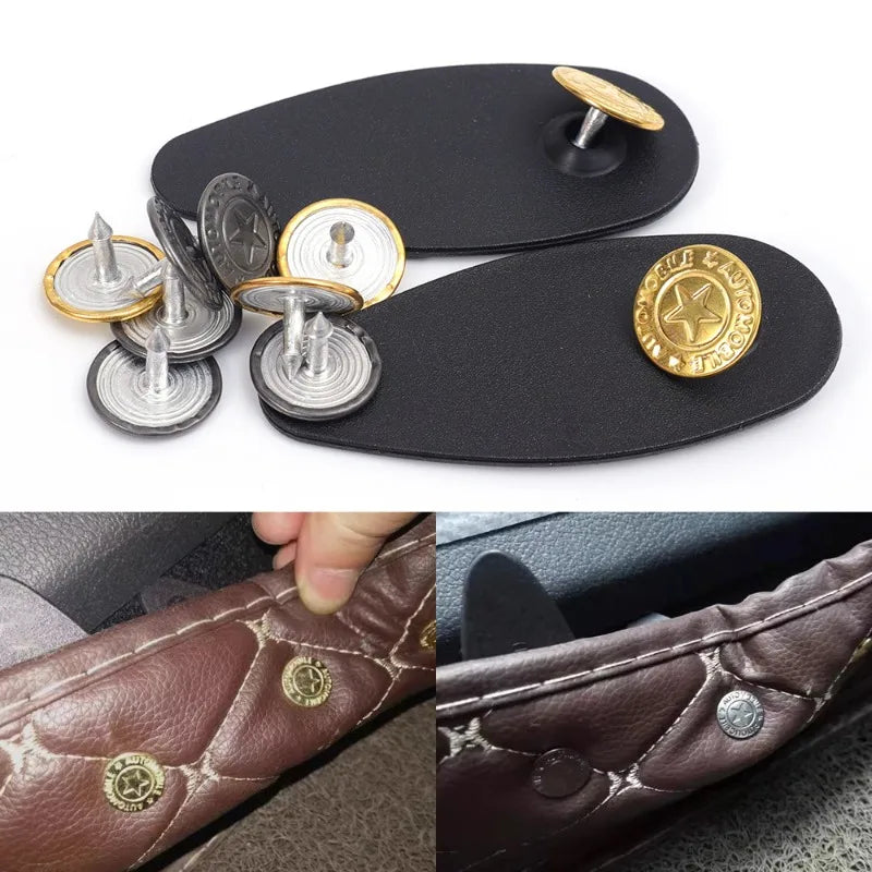 Car Mat Fixing Buckles Carpet Clips Fixing Grips Clamps Floor Holders Car Fastener Clips Anti Skid Fastener Retainer Resistant