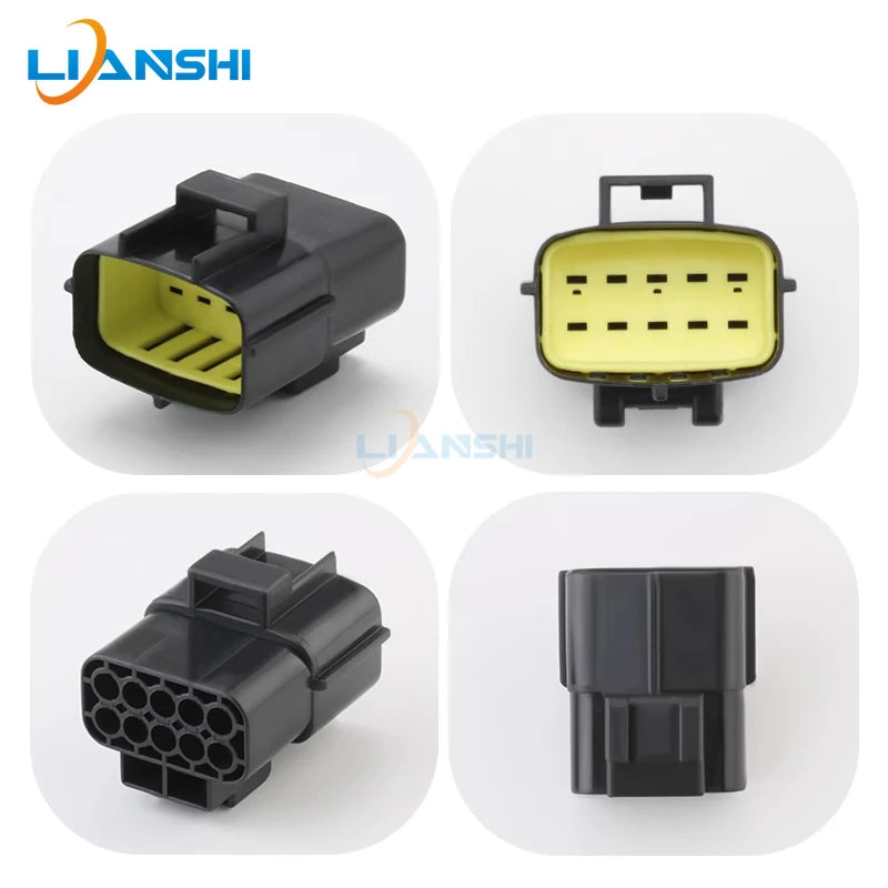 174657-2 174655-2 Suitable for excavator display monitor instrument plug 10P male and female connectors with terminals
