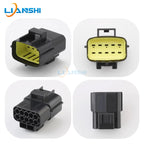 174657-2 174655-2 Suitable for excavator display monitor instrument plug 10P male and female connectors with terminals