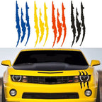 New 1pcs Claw Marks Headlight Decal Car Sticker Monster Claw Marks Car Headlight Stripes Scratch Vinyl Decal Universal For Most