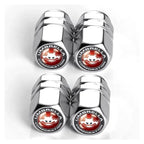 Aluminum Car Tire Valve Stem Caps Wheel Nipple Cover AirCover Tire Valve Cap Set for Cars SUVs Bike Trucks and Motorcycles Tools