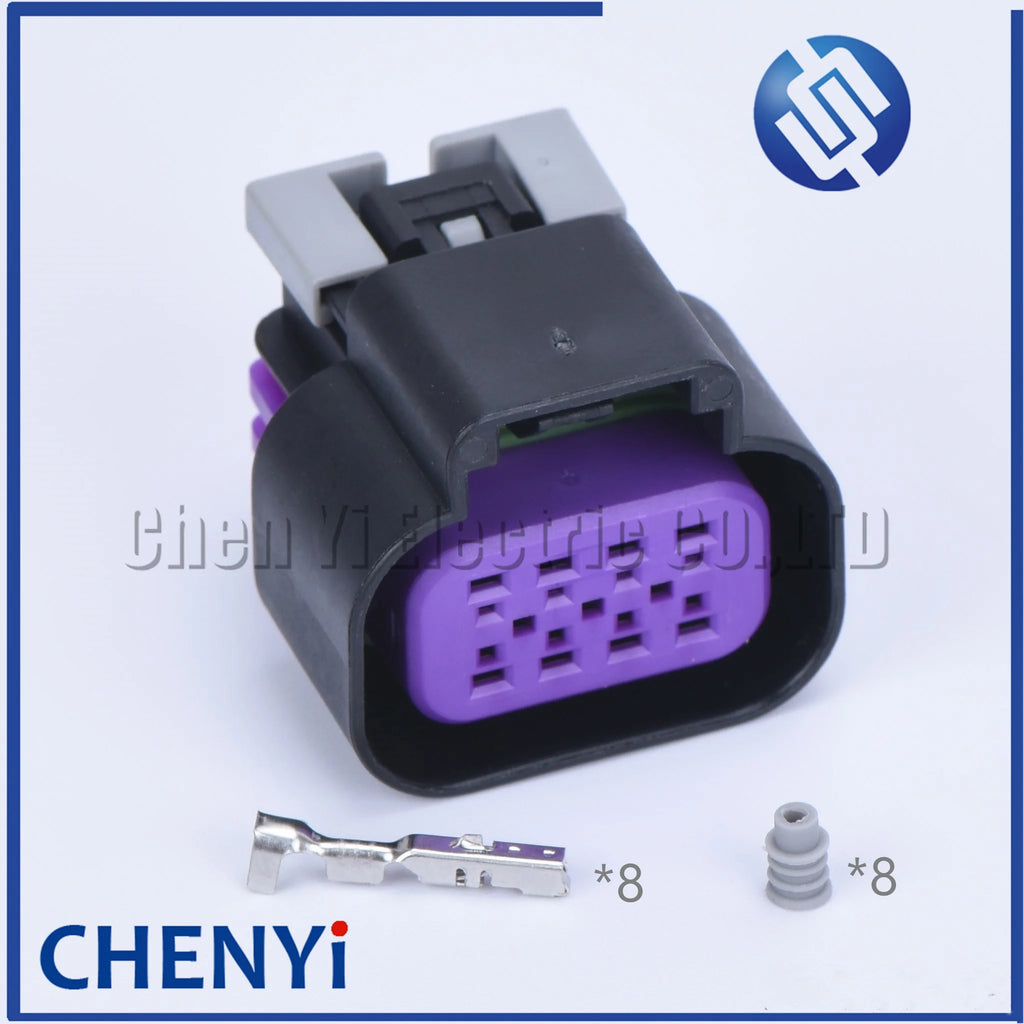 8 Pin Automotive Daytime Running Light DRL Connector Fog Lamp Socket harness Plug For BUICK Chevrolet Chevy 15326835 15326839