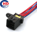 8 Pin Connector Unsealed 1.2mm Series Male Connector Cable Plug Motorcycle Electrical Harnesses Wiring Harness 68507-0811