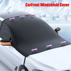 Car Windshield Snow Cover, Frost-Proof & Anti-Freezing Windshield Cover for Winter, Car Window Cover, Winter Car Cover Amagi
