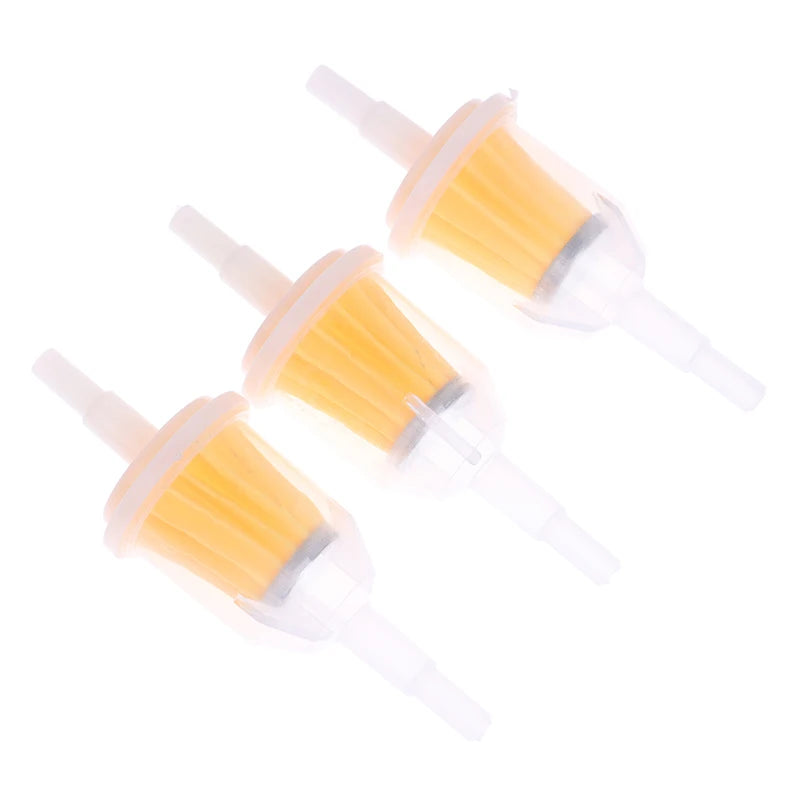 Hot sale 5Pcs Inline Gas/Fuel Filter 6MM-8MM 1/4" For Lawn Mower Small Engine Auto Motorcycle Oil Filt