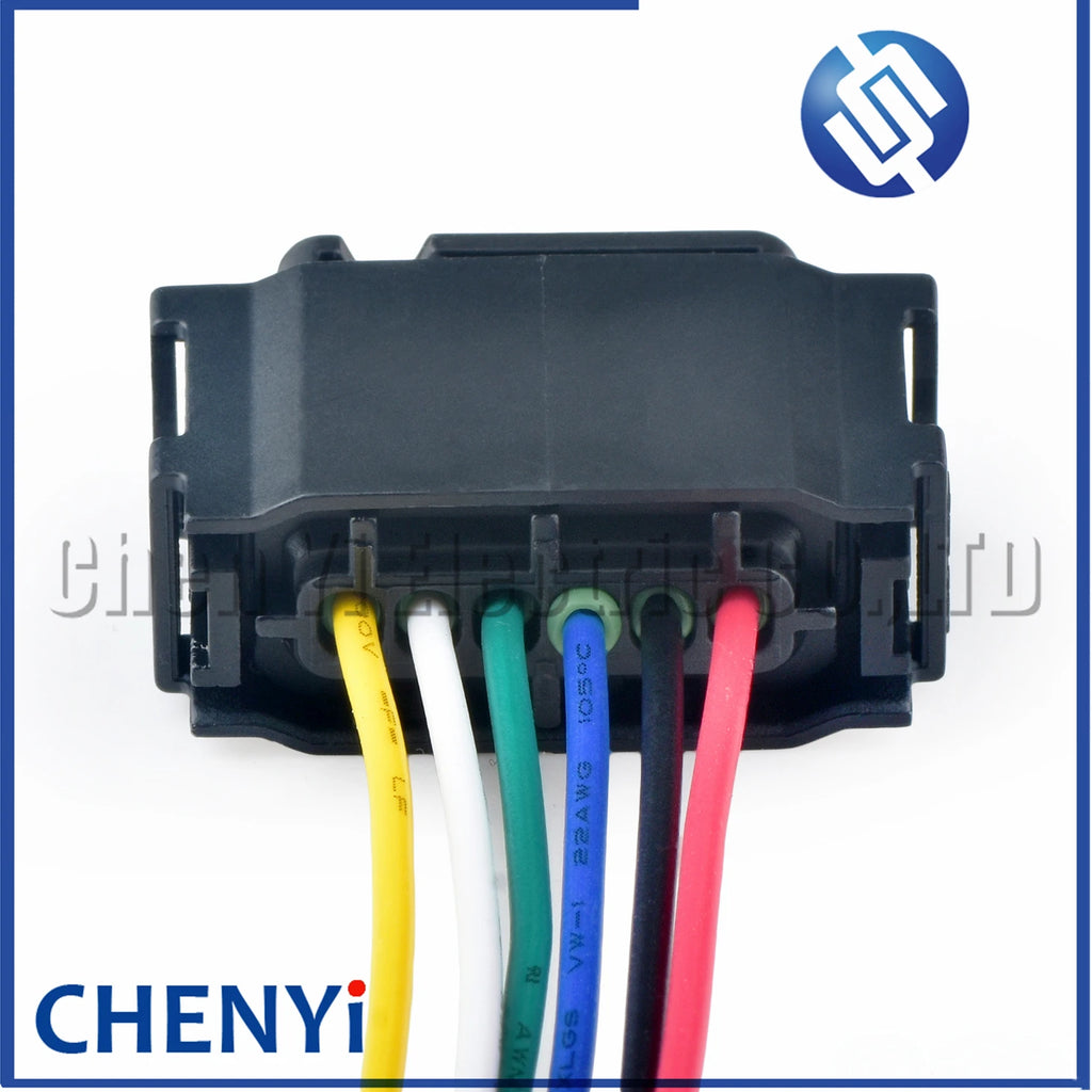 6 Pin auto Connector 872-665-001 radar sensor Reversing radar electric eye blind spot module plug