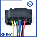 6 Pin auto Connector 872-665-001 radar sensor Reversing radar electric eye blind spot module plug