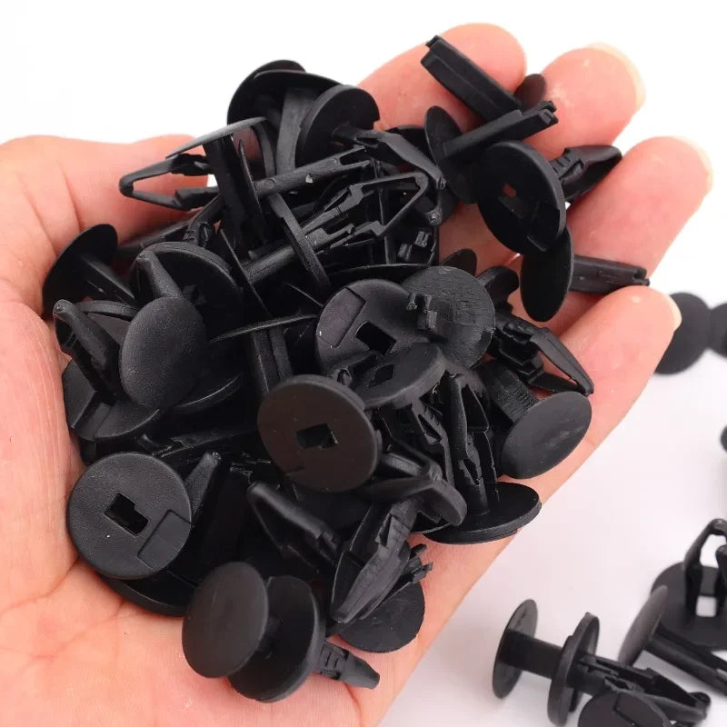 20-100PCS Auto Plastic Rivets for Ford Wheel Arch Linings Bumpers Clip Plastic Trim Clips Mudguard Buckle Push Push Rivet