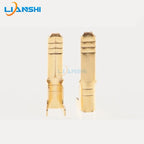 100pcs of 2.8 double-layer connectors, double-layer 0.8mm thick terminal blocks, 110 male connectors made of brass