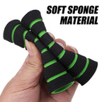 4pcs Universal Grip Comfort Sponge Foam Handle Bar Motorcycle Dirt Bike E-bike Grip Cover Non-slip Soft Handlebar Bicycle Part