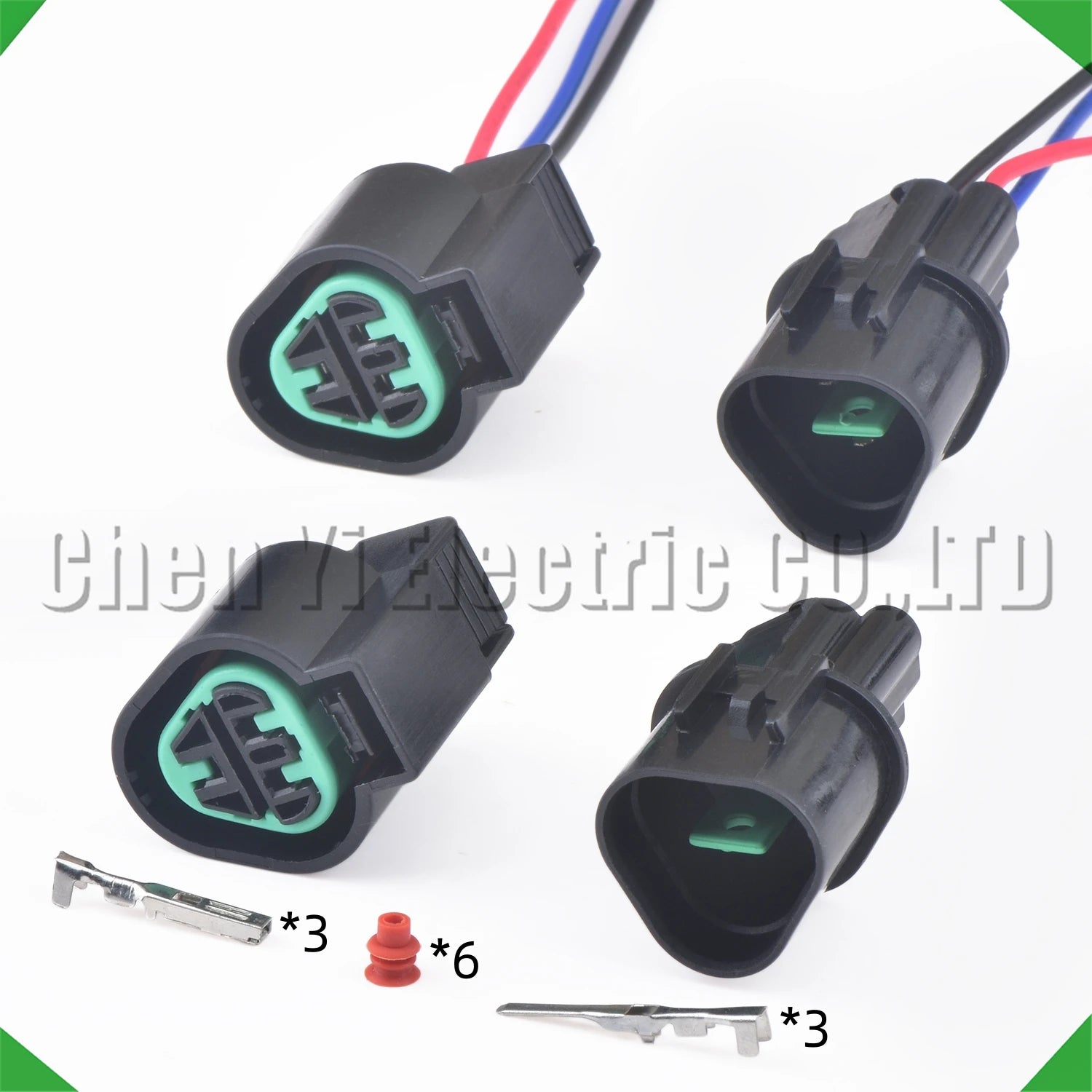 3-Pin Auto Connector Connectors Daytime running lights lights harness PB621-030