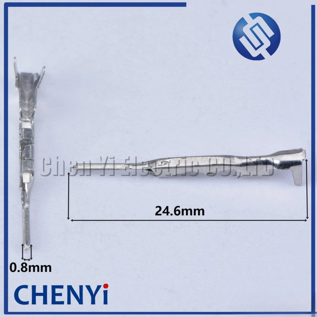 50 Pcs Automotive Splice Wire Terminal Crimping Loose Pin Replcement For Connector G373 8100-3455