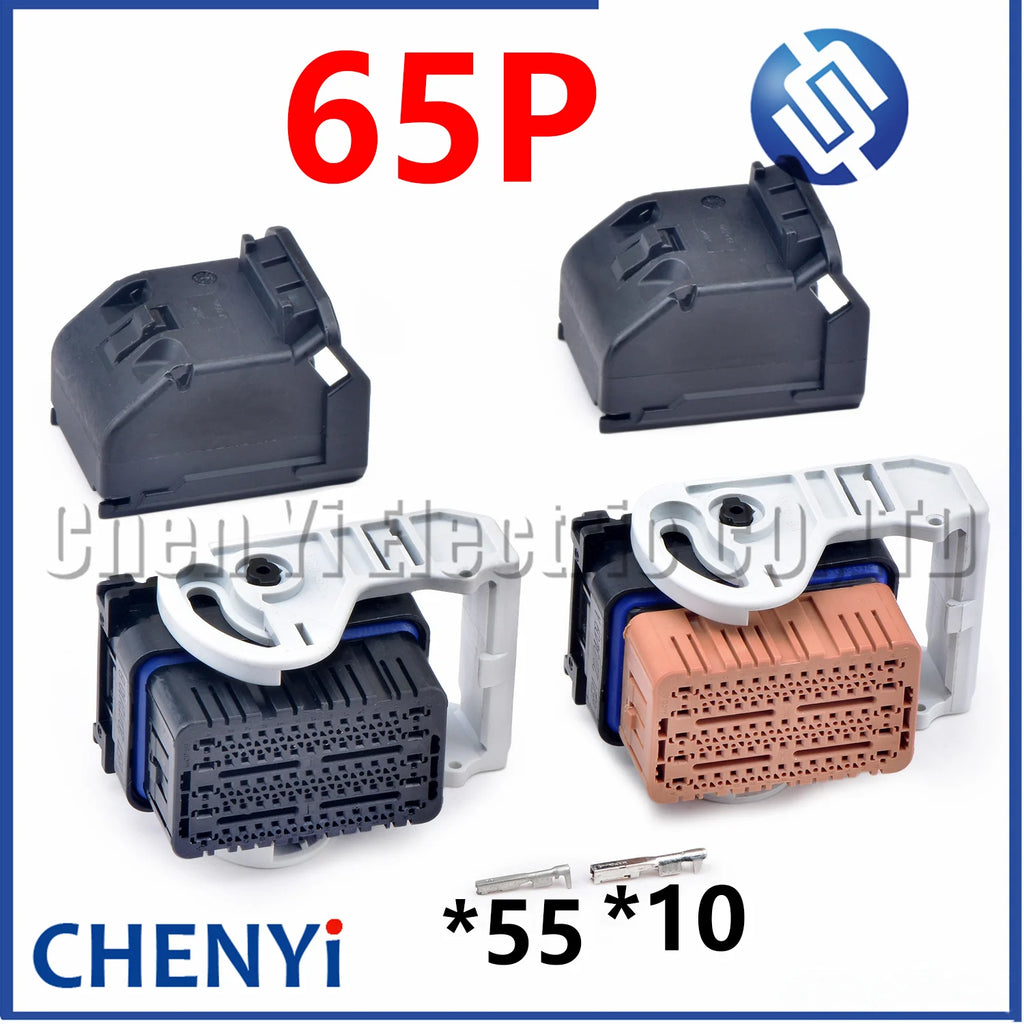 65 Pin Automotive waterproof connector Engine computer board ECU ECM harness plug 6521 6511 For Nissan Teana Sylphy Suzuki Alto