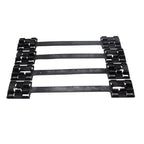 10PCS Sill Trim Fastening Clips For Opel Corsa Astra For Vectra 164987 9174457 Side Skirt Sill Panel Moulding Trim Clips