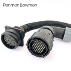 1 Set 44 Pin Car Chassis Reverse Electrical Cable Connectors Waterproof Female Male Wire Harness Plug for 828897-1 828895-1