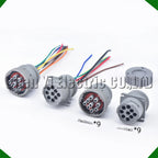 9-pin connector connector series waterproof connector diagnosctic circular deutsch harness