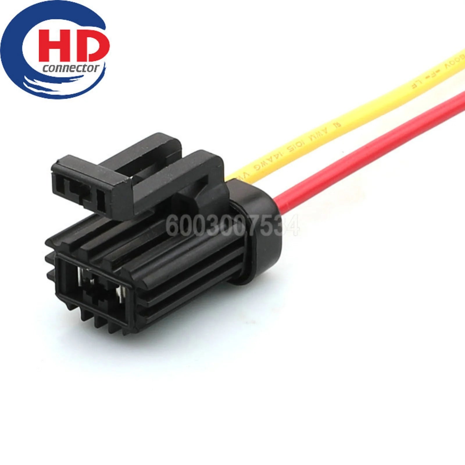 2 Pin Connector Unsealed 6.3mm Series Female Connector Cable Plug Motorcycle Electrical Harnesses Wiring Harness