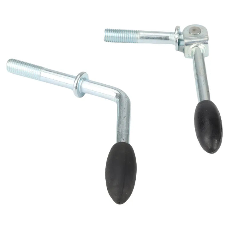 Manual Trailer Jack Hand Winch Handle FOR M12 Clamp Pipe Fitting For RV Professional Supplies Heavy Duty For Camper RV Trailer