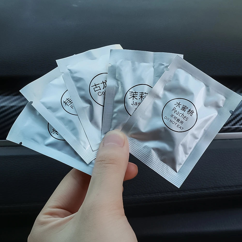 Car Air Freshener Solid Perfume Tablets Air Vent Perfume Refill Fragrances Car Interior Perfume Diffuser Tablet Accessories