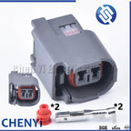 2 Pin female Automotive waterproof connector Car door speaker horn Wire harness plug 6189-1150 For Mazda Ford