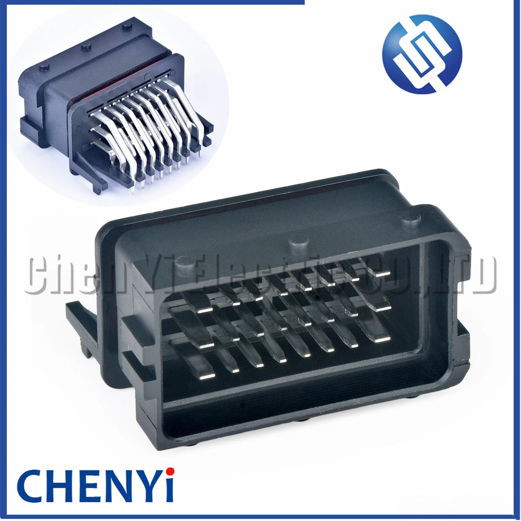 24 Pin Car waterproof connector computer board ECU PCB harness plug HCCPHPE24BKA90F 211PC249S8005 211PC249S0005 HCCPHPE24BGYB90F