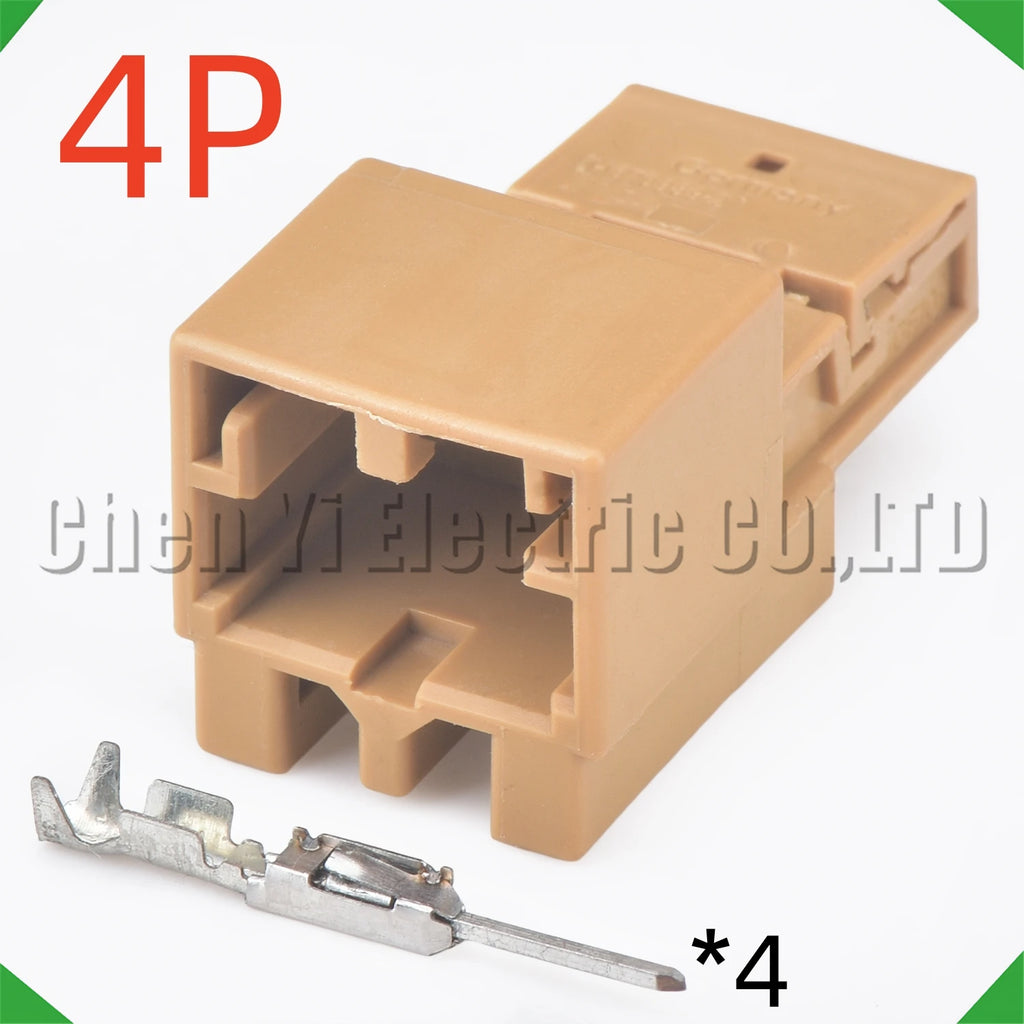 4 Pin Automotive Connectors Rearview mirror adjustment background light Wire harness Pl...