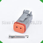 2-Pin Wire Harness female Waterproof Connector Automotive Electrical Harness pigtail