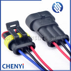 3 Pin male or female Automotive waterproof connector turbo speed sensor Wire harness plug 282087-1 282105-1