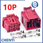 10 Pin Auto Instrument circuit control connector Car seat plug 4F0937743B 4F0937733B 4F0 937 743 B 4F0 937 733 B