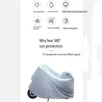 Motorcycle Outdoor Indoor Protective Cover Waterproof Bike Scooter Outdoor Rain Dust UV Proof Sun Protection Case Motorbike amag