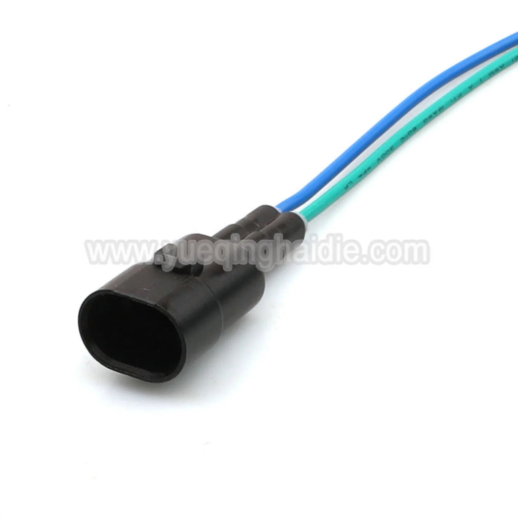 2Pin 1.5mm Waterproof Auto VVT Fuel Diesel Injector Ignition coil Connector solenoid valve dephaser Sensor Wire harness 284556-1