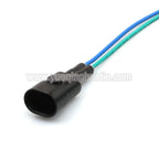 2Pin 1.5mm Waterproof Auto VVT Fuel Diesel Injector Ignition coil Connector solenoid valve dephaser Sensor Wire harness 284556-1