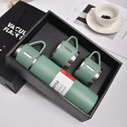 Vacuum Flasks Thermoses Set Thermos for Hot Water Bottle Drinkware Fathers Day Gifts Home Stainless Steel 500ml Thermal Cold