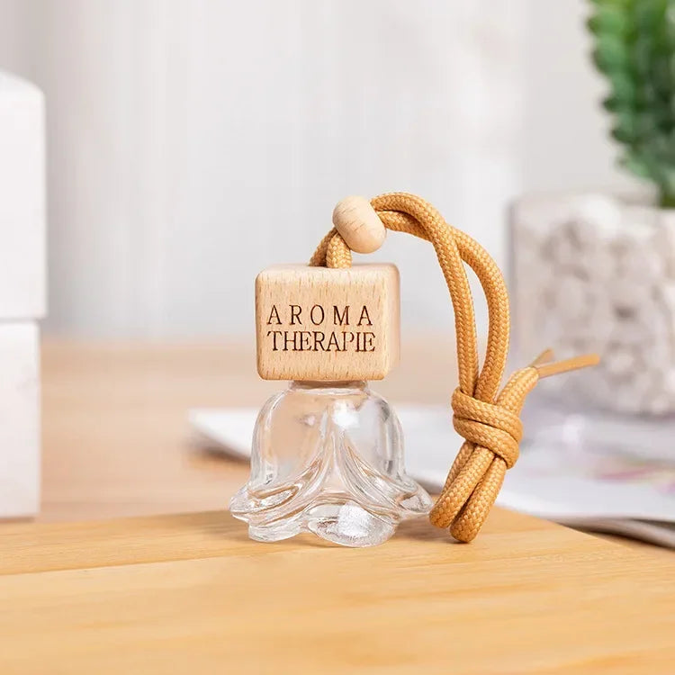 Car Air Freshener Diffuser Hangings Bottle Unique Golden Glitter Auto Oil Diffuser Unique Golden Glitter Automotive Air Amagi