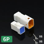 5/10/100 Sets Automotive Connectors JST02R-JWPF-VSLE 2/3/4/6/8 Pin Waterproof Connectors Male and Female Butt Plugs