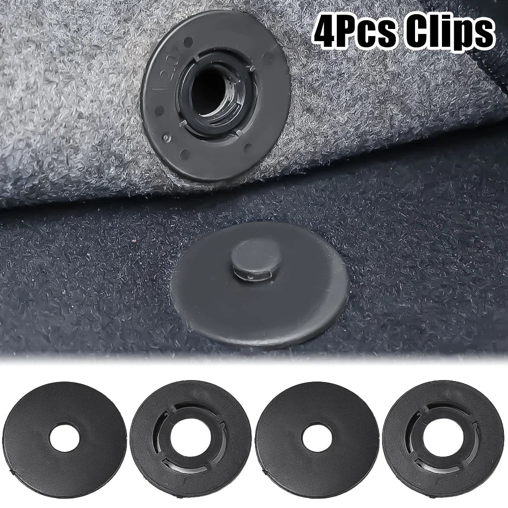 Car Carpet Floor Mat Clips Fastener Clamps for VW Passat Polo Golf Jetta Audi A1 A3 A4 A6 Skoda Octavia A5 A7 Seat Accessories