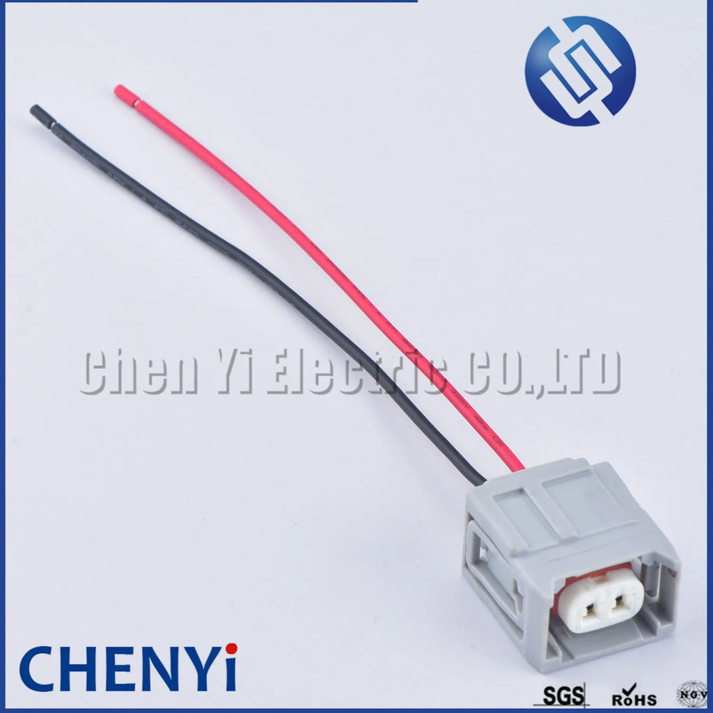 2 Pin Automotive 1GD engine Fuel Injector Connector High pressure oil pump plug 7287-1495-30 90980-12747 For Toyota Hilux Honda