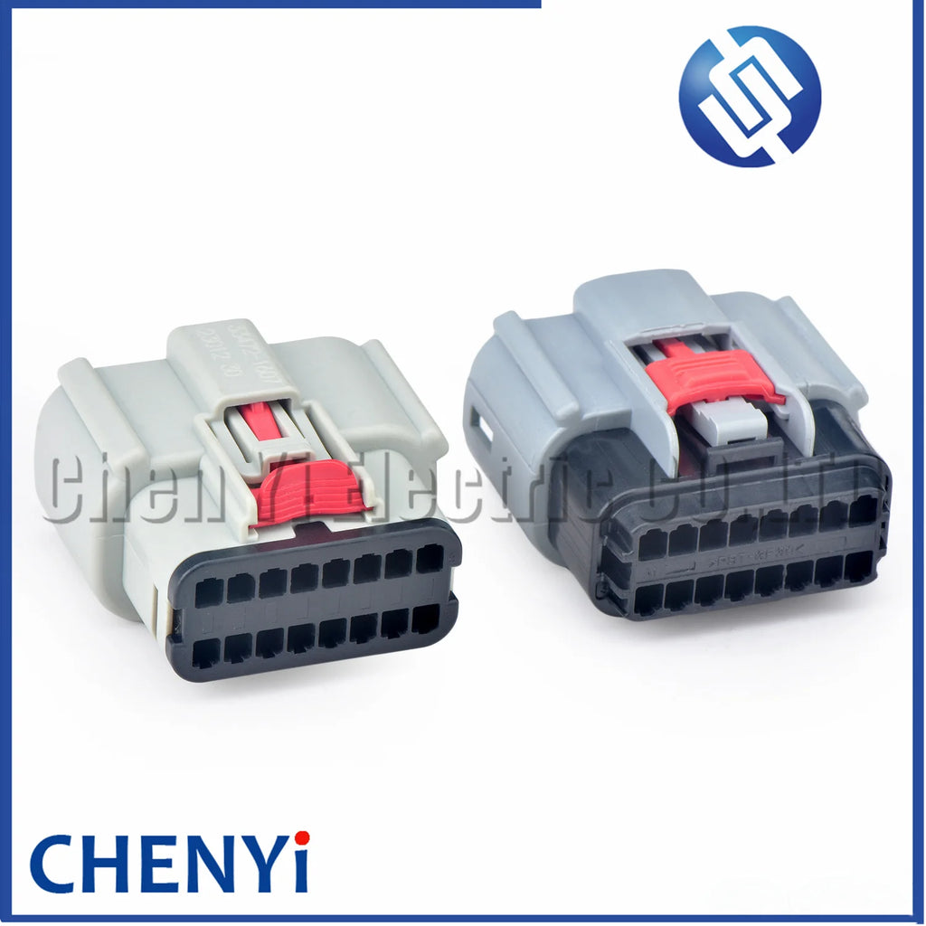 16 Pin Auto Rearview Mirror connector Headlamp plug 33472-1816 334721816 33472-1607 54241631 For Buick Chevrolet Cadillac Ford
