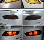 Gloss Transparent Light Black Smoke PVC Film Tint 30 X200cm Headlight Taillight Wrap Cover Film Foil Sticker Cover Car Styling