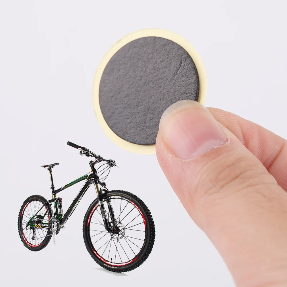 Bike Tire Repair Tools Glue-Free Tyre Puncture Quick Repairing Patches Mountain Road Bike Bicycle Inner Tyre Repair Patch Pads