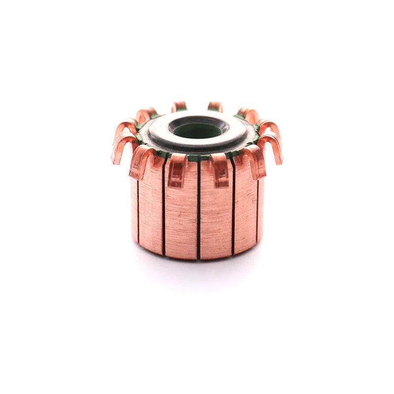 1PC 8*23*19.5mm 12P Teeth Copper Hook Type Electrical Motor Commutator CHY-1518-12