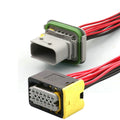 12 PIN 2-1564520-1 2-1703639-1 Waterproof 1.5mm Series Male Female Connectors Motorcycle Electrical Harnesses Wiring Harness